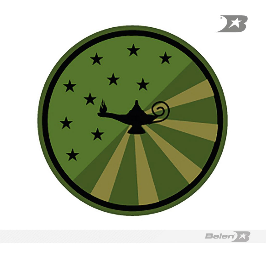 ESCUDO BORDADO EJERCITO BRIGADA INTELIGENCIA 2 BRIMI - Belén
