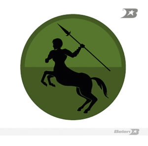 Escudo bordado Ejército brigada 7