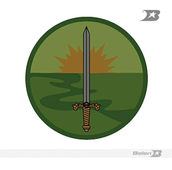 Escudo bordado Ejército brigada 15