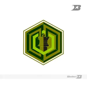 Escudo bordado dirección de comunicaciones estrategicas - DICOE