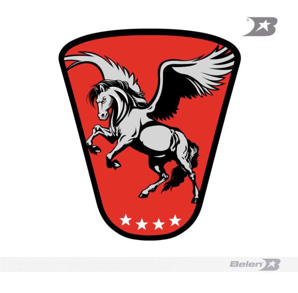 Escudo bordado Ejército Fuerza de tarea PEGASO - Imagen 3