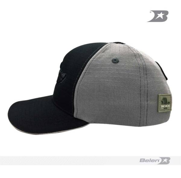 Gorra colección paracaidista negro-gris blackout - Imagen 5