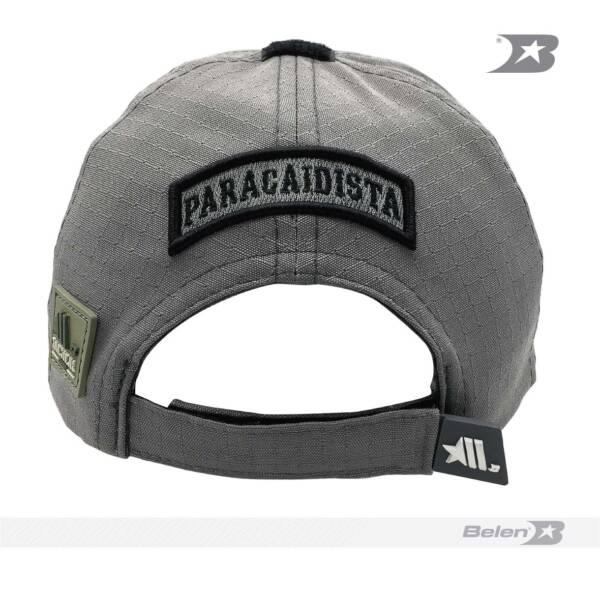 Gorra colección paracaidista negro-gris blackout - Imagen 6