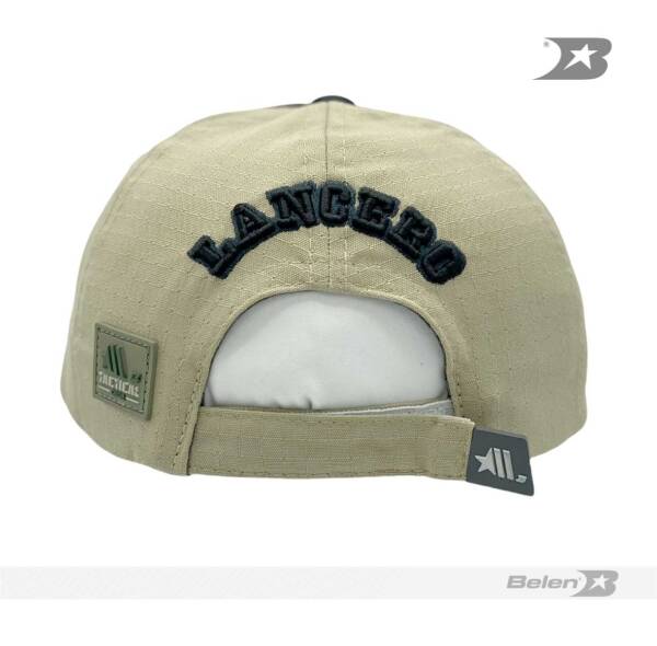 Gorra colección lancero beigenegro dril - Imagen 2