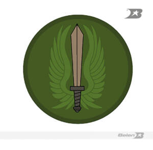 Escudo bordado Ejército brigada 25