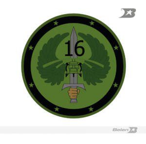 Escudo bordado Ejército brigada móvil 16