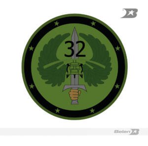 Escudo bordado Ejército brigada móvil 32