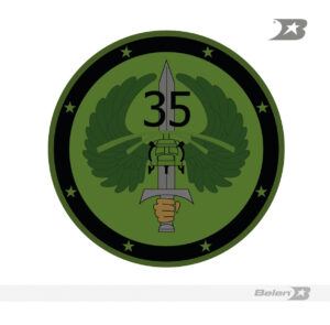 Escudo bordado Ejército brigada móvil 35