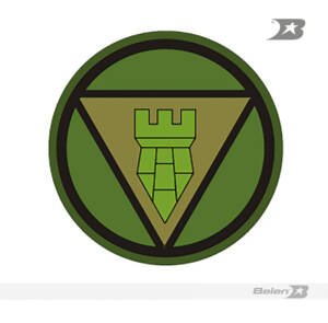 Escudo bordado Ejército brigada desminado 1