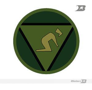 Escudo bordado Ejército brigada desminado 2