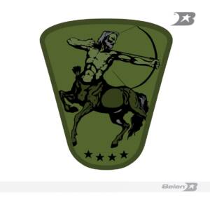 Escudo bordado Ejército Fuerza de tarea QUIRON