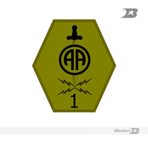 Parche batallón contra el narcotrafico No 1 BG Rodolfo Herrera Luna