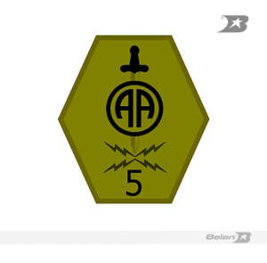 Parche batallón contra el narcotrafico No 5