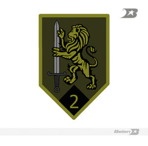 Parche batallón de infantería No 2 Mariscal Antonio J Sucre