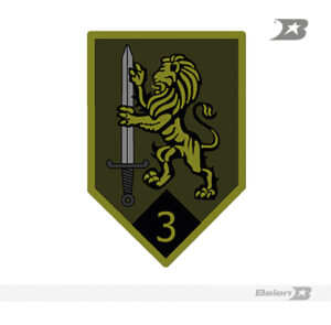 Parche batallón de infantería No 3 batalla de Barbula