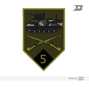 Parche batallón de infantería mecanizado No 5 Cordoba