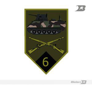 Parche batallón de infantería mecanizado No 6 Cartagena