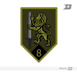 Parche batallón de infantería No 8 batalla de pichincha