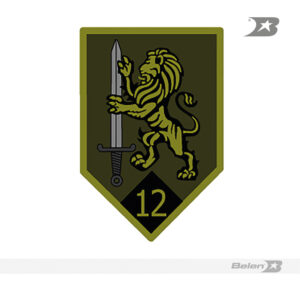 Parche batallón de infantería No 12 BG Alfonso Manosalva