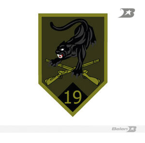 Parche batallón de infantería selva No 19 GR Joaquin Paris