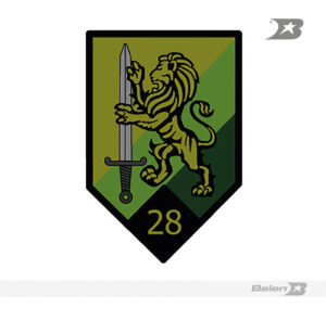 Parche batallón de infantería aero transportado No 28 Colombia