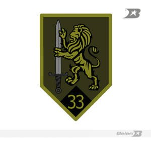 Parche batallón de infantería No 33 Junin