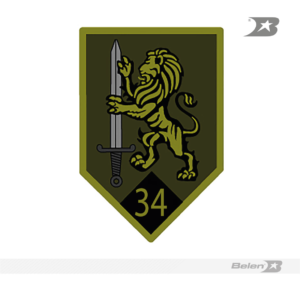 Parche batallón de infantería No 34 Juanambu