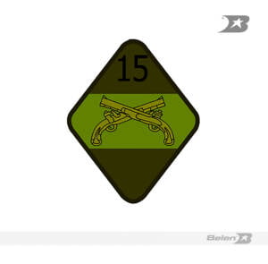 Parche batallón de policía militar No 15 Bacata