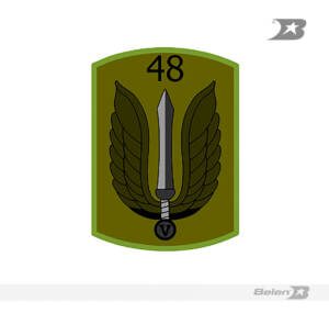 Parche batallón de combate terrestre No 48 héroes de las trincheras