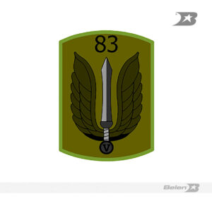 Parche batallón de combate terrestre No 83 TC Henry Gomez Navas