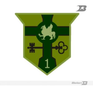 Parche batallón de seguridad militar No 1 - BASMI 1