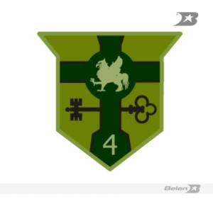 Parche batallón de seguridad militar No 4 - BASMI 4