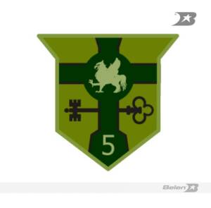 Parche batallón de seguridad militar No 5 - BASMI 5