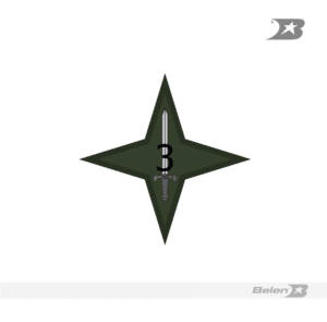 Escudo bordado Ejército zona No.3 Cali
