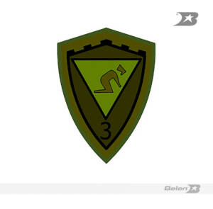 Parche batallón desminado No 3