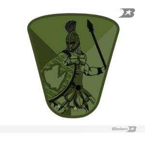 Escudo bordado Ejército Fuerza de tarea AQUILES