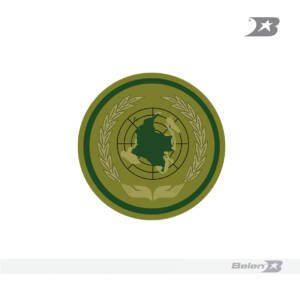 Escudo bordado centro de misiones internacionales y acción integral CEMAI