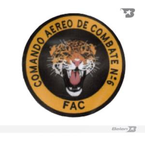 Parche comando aéreo de combate Nº 6 - CACOM 6