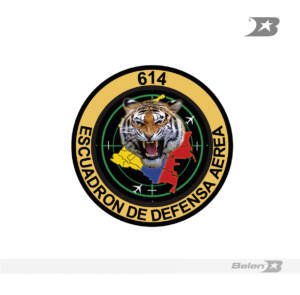 Parche escuadrón de defensa aérea 614