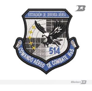 Parche escuadrón de defensa aérea 514 - ESDEF
