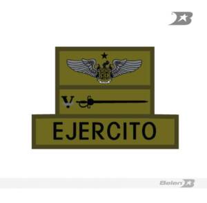 Persiana tablero Ejército, CPV y ala de aviación 1 estrella