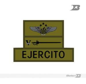 Persiana tablero Ejército, CPV y ala de aviación 3 estrellas