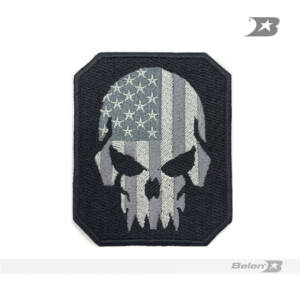 Parche skull gris OCTA