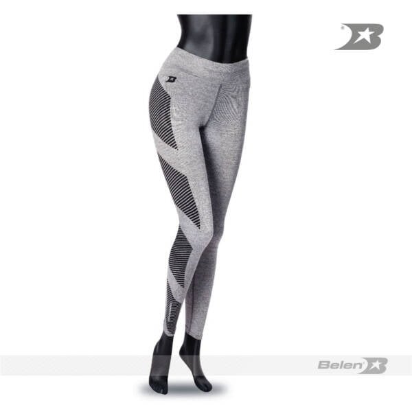 Leggins jaspe stripes mujer