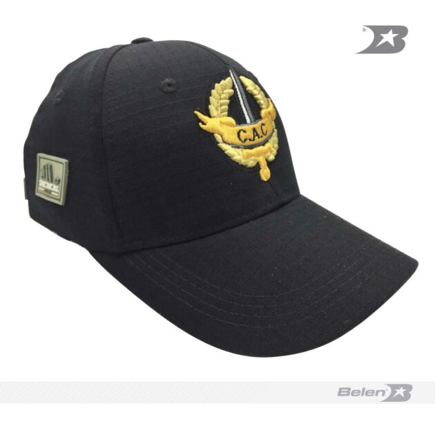 Gorra colección CAC 3D negro