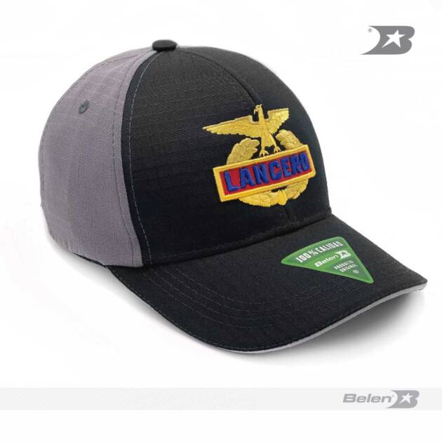 Gorra colección negro gris lancero instructor