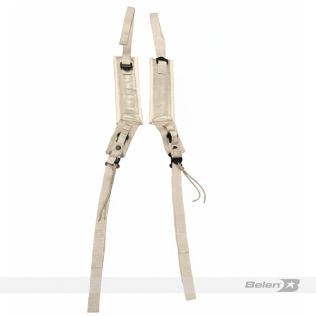 Correas equipo suelte rapido beige