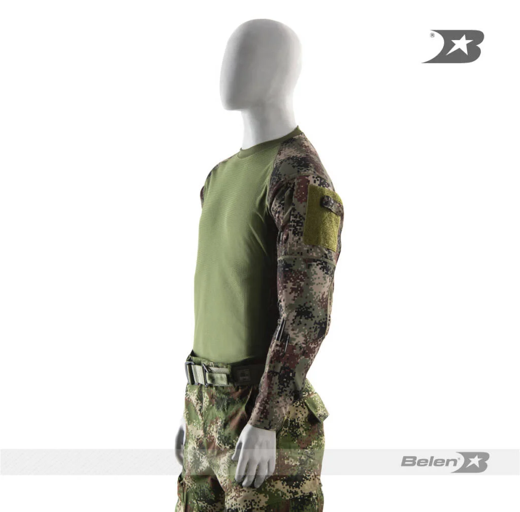 Uniforme Militar del ejército de camuflaje para la nieve, camisa