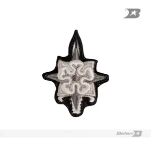 PARCHE 3D INTELIGENCIA ARMA BLACK