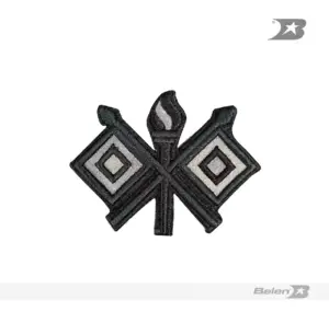 PARCHE 3D COMUNICACIONES ARMA BLACK